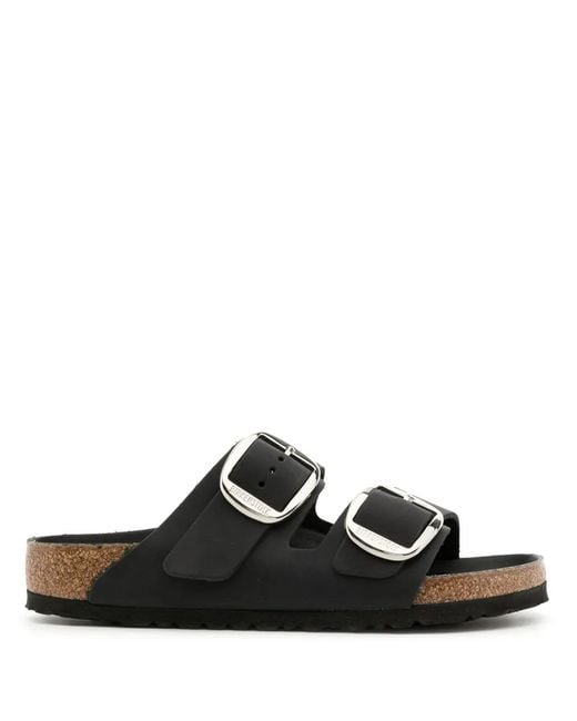 Birkenstock Black Arizona Big Buckle Sandals