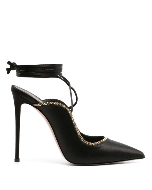Zapatos Ivy con tacón de 120mm Le Silla de color Black
