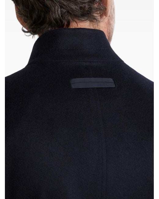 Zegna Blue Oasi Cashmere Il Conte Jacket for men