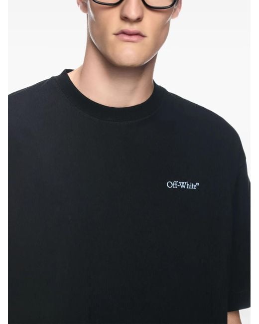 メンズ Off-White c/o Virgil Abloh Barber Arrow Tシャツ Black