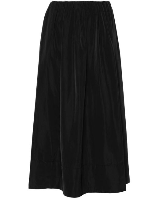 Herskind Black Miss A-line Midi Skirt