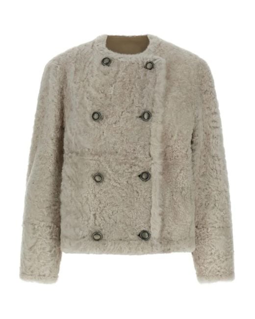 Bomber di Brunello Cucinelli in Gray