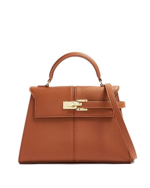 JW PEI Brown Large Elise Tote Bag