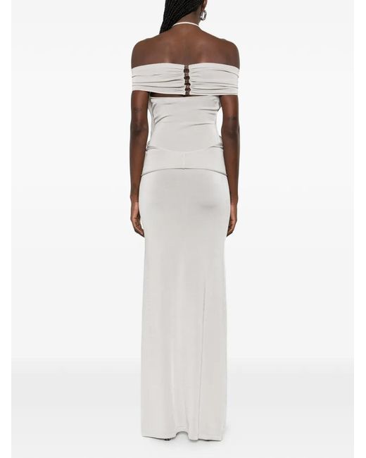 AYA MUSE White Sereno Maxi Dress