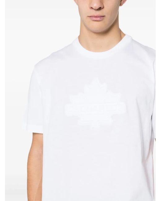 DSquared² White T-shirt for men