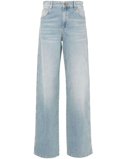 Jeans a gamba ampia di Blumarine in Blue
