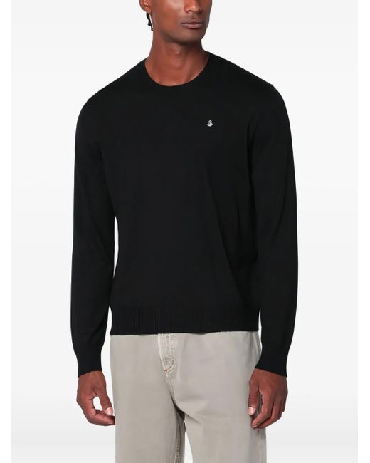 McQueen Black Sweaters for men