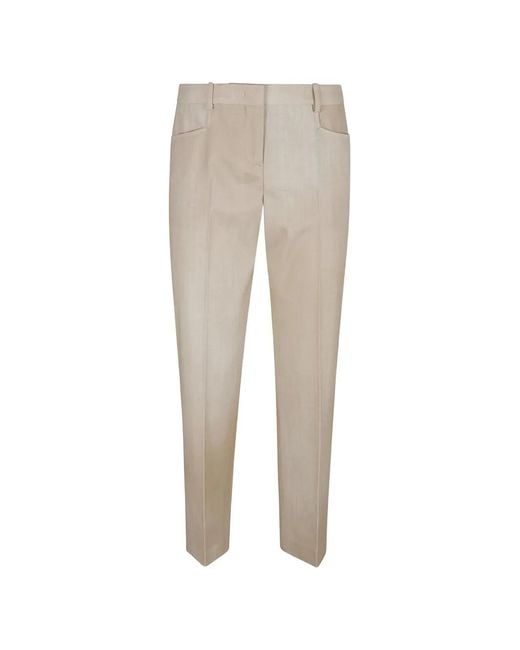 Ermanno Scervino Natural Pockets Trousers