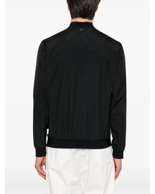 Herno Black Windstopper Jacket for men