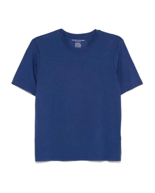 Majestic Filatures Blue Jersey T-Shirt