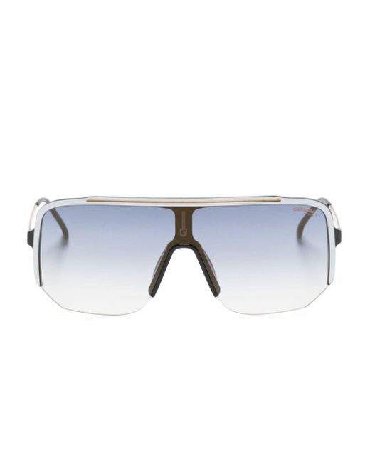 Carrera Blue 1060 Shield-frame Sunglasses for men