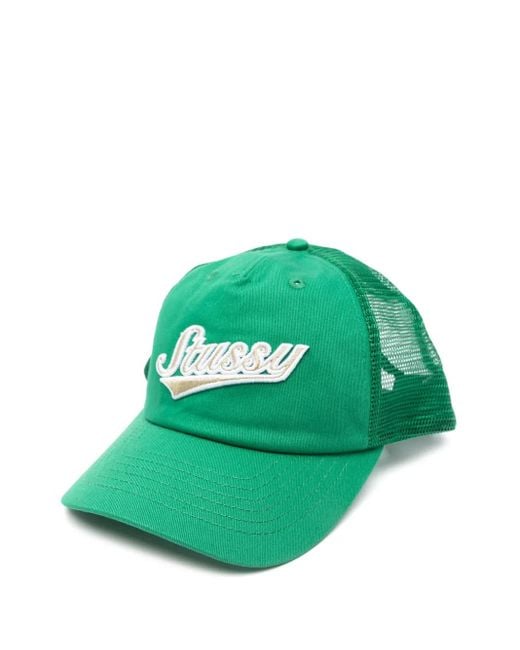 Stussy Green Lp Trucker Cap for men