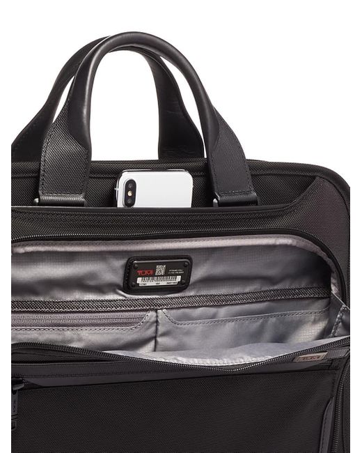 Tumi Deluxe Portfolio Laptop Bag in Black for Men Lyst
