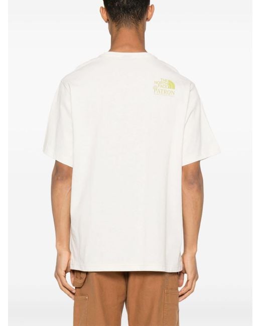 The North Face White X Patron Nature Cotton T-shirt for men