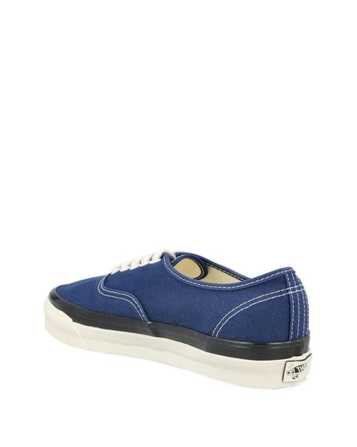 Vans Blue Premium Authentic Canvas Sneakers