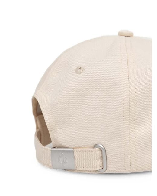 Samsøe & Samsøe Natural Embroidered Baseball Cap for men