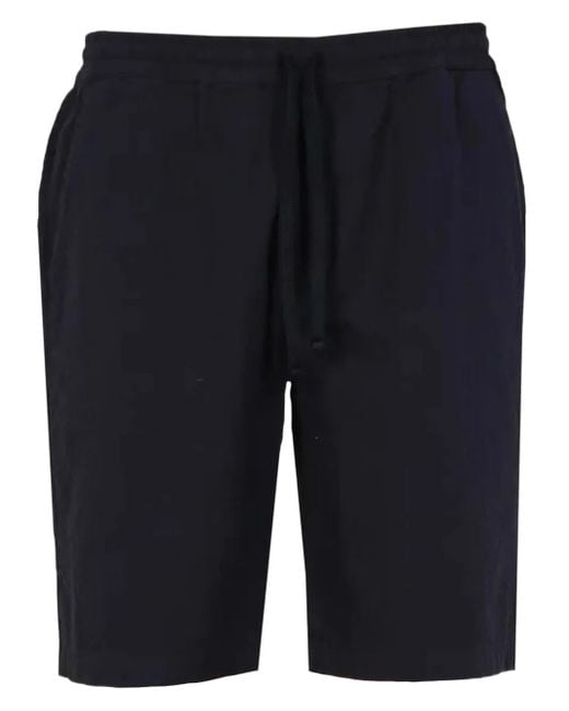 Universal Works Blue Drawstring Pocket Shorts for men