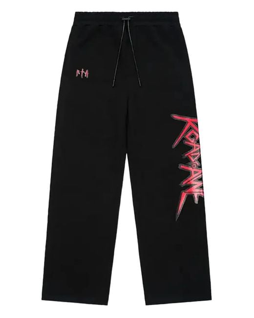 RTA Black Cameron Track Pants for men