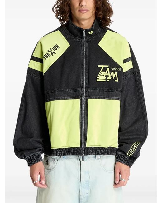 Adidas Black Adilenium Moto Jacket for men