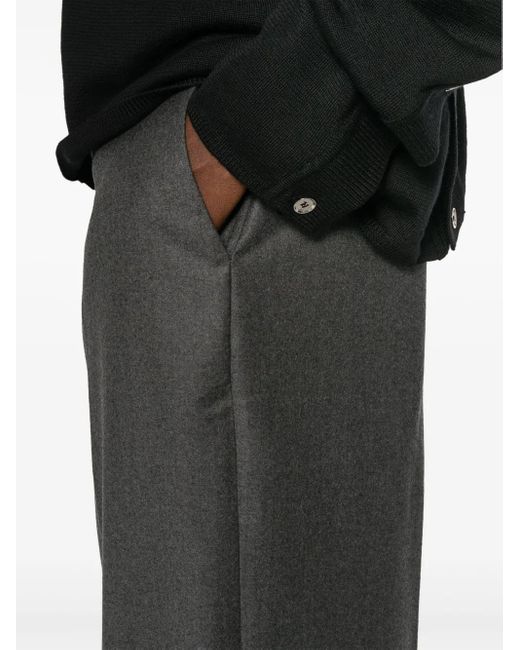 Rohe Gray Wide-Leg Trousers