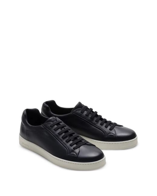 Church's Black Leather Lace-Up Sneakers for men