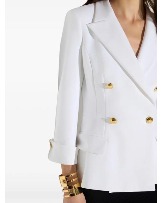 Elisabetta Franchi White Jacket