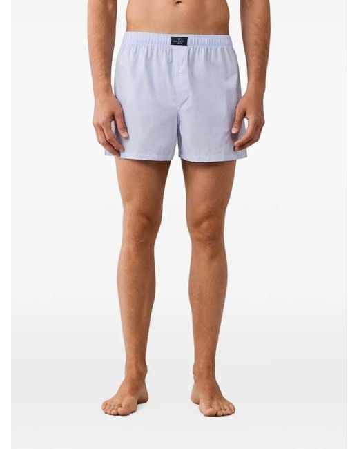 Pack De Dos Bóxeres De Algodón Hackett de hombre de color White