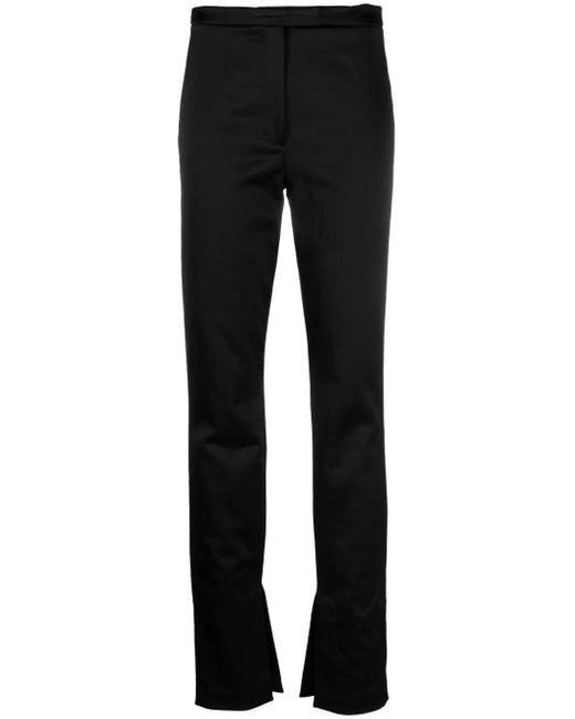 Alexander Wang Black Leggings Aus Satin