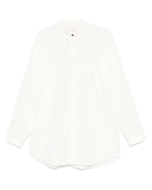 Jan Jan Van Essche White Cotton Shirt for men