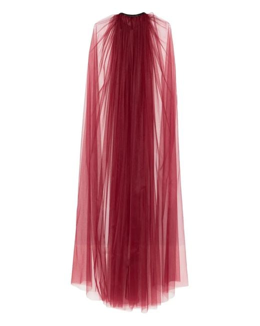 V:PM ATELIER Red Wanda Cape