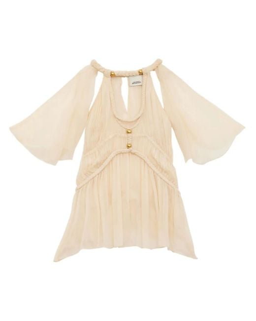 Isabel Marant Natural Rosaline Top