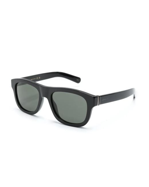 Gucci Gray Square-Frame Sunglasses for men