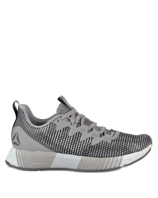 Reebok Gray Fusion Flexweave "Tin/Shark/Spirit" Sneakers