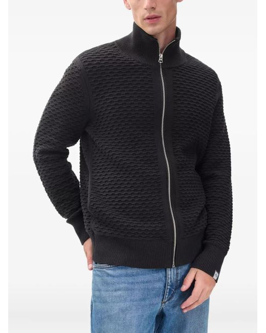 Rag & Bone Black Andrew Cardigan for men