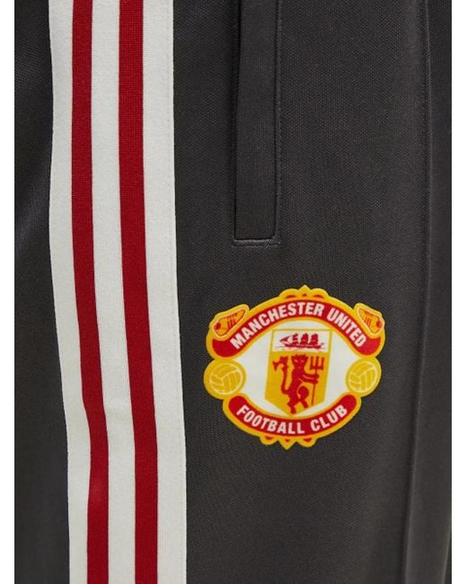 Adidas Broek Met Zijstreep in het Gray voor heren