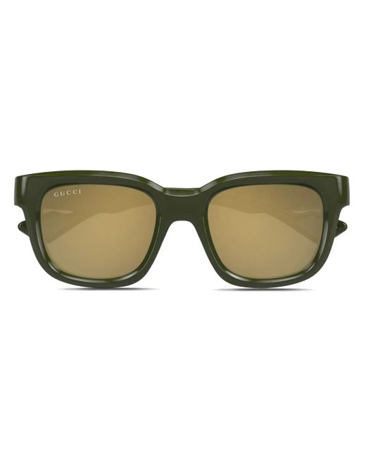 Gucci Natural Square Frame Sunglasses for men