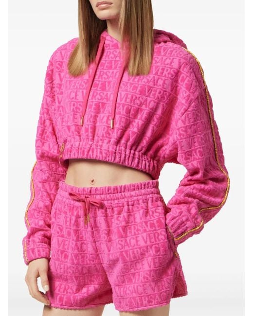 Versace Pink Hoodies