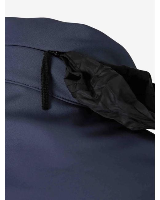 Stone Island Blue Logo-Patch Jacket for men