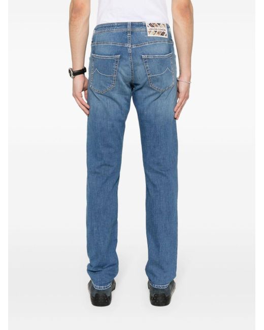 Jacob Cohen Blue Nick Slim-Fit Jeans for men