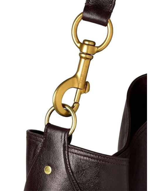 Borsa A Spalla Hackney di Mulberry in Black