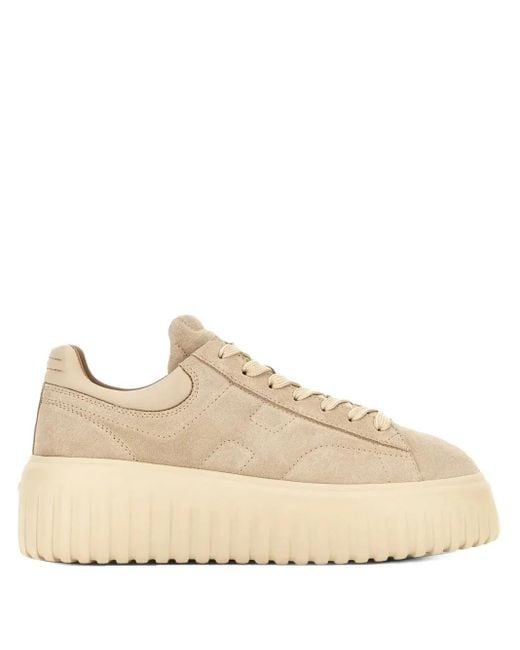 Hogan Natural H Detail Platform Sneakers for men