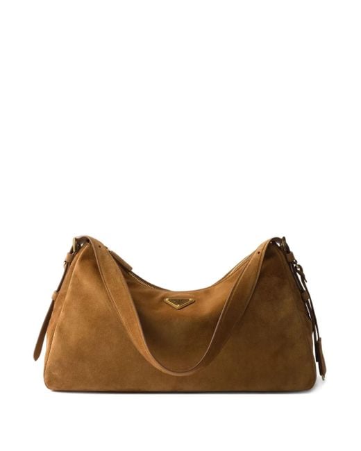 Prada Brown Großer Aimèe Tote Bag