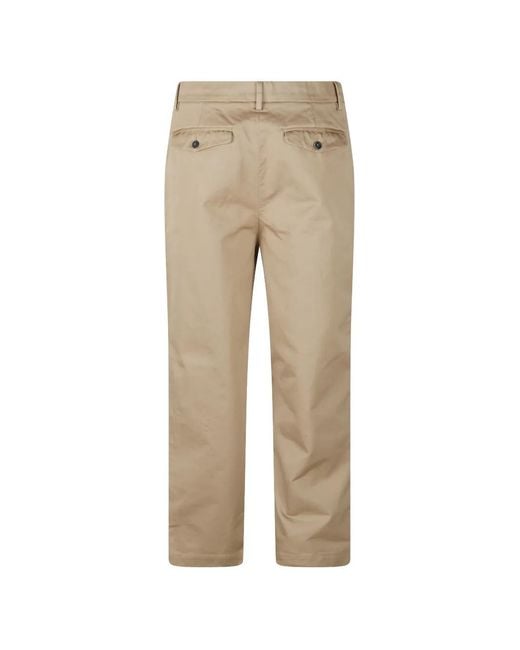 Barena Natural Buttoned Trousers for men