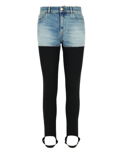 Coperni Blue Hybrid Trousers