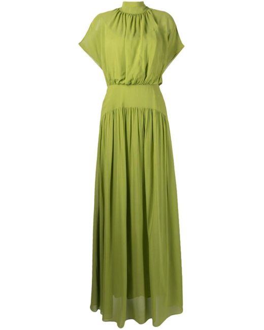 Silk georgette dress max mara discount