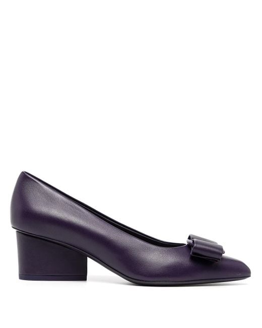 Ferragamo Viva 55 パンプス Purple