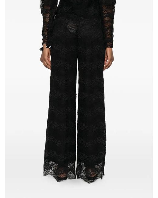 Twinset Black Lace Trousers