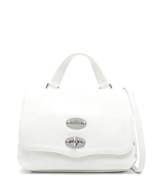 Zanellato White Postina Daily Baby Tote Bag