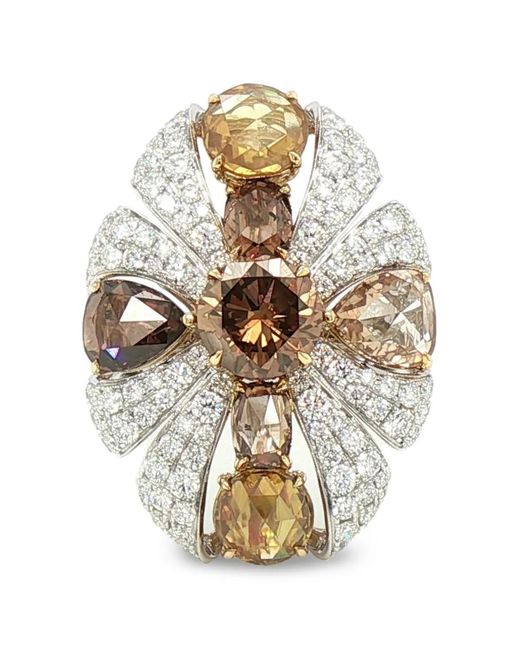 HYT Jewelry White Cocktail Diamond Ring