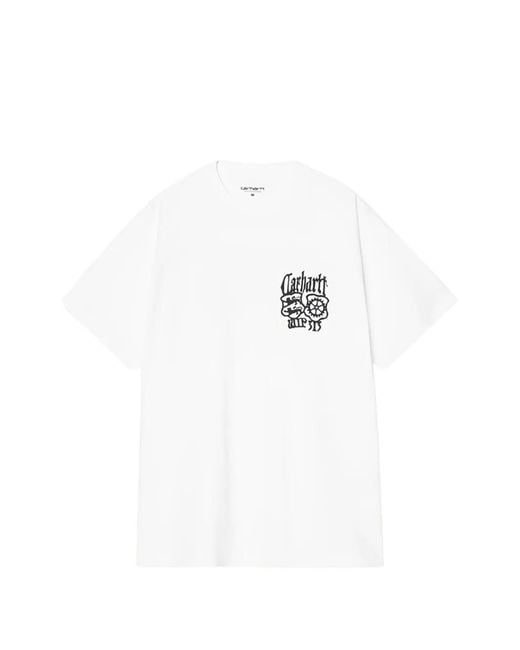 Carhartt White Commuting Tales T-Shirt for men